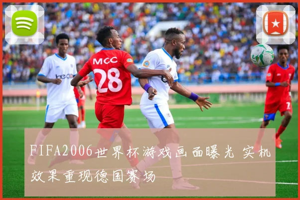 FIFA2006世界杯游戏画面曝光 实机效果重现德国赛场