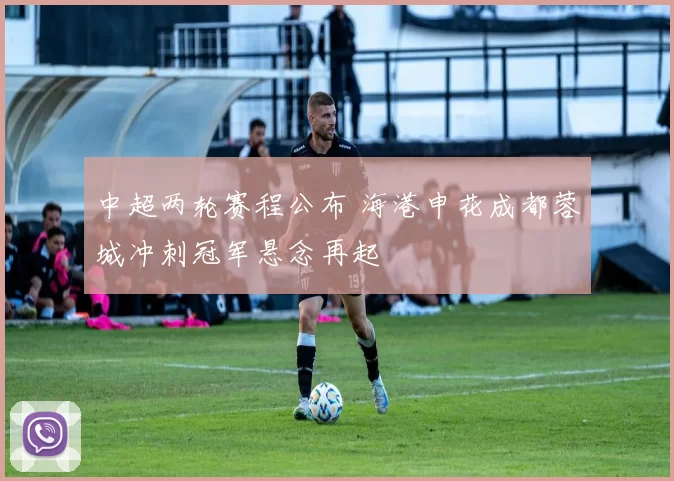 中超两轮赛程公布 海港申花成都蓉城冲刺冠军悬念再起